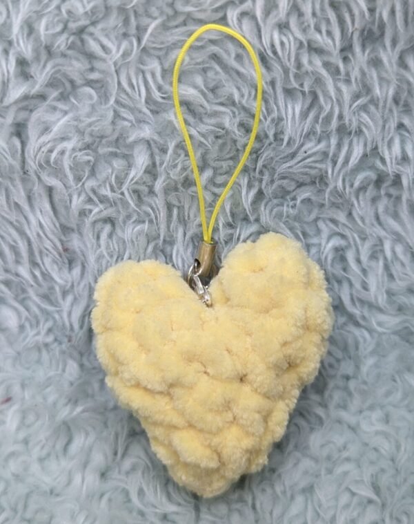 yellow heart tag