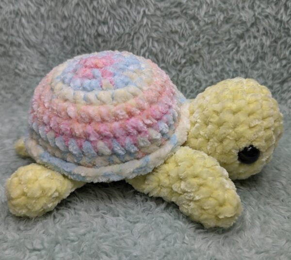 rainbow yellow turtle