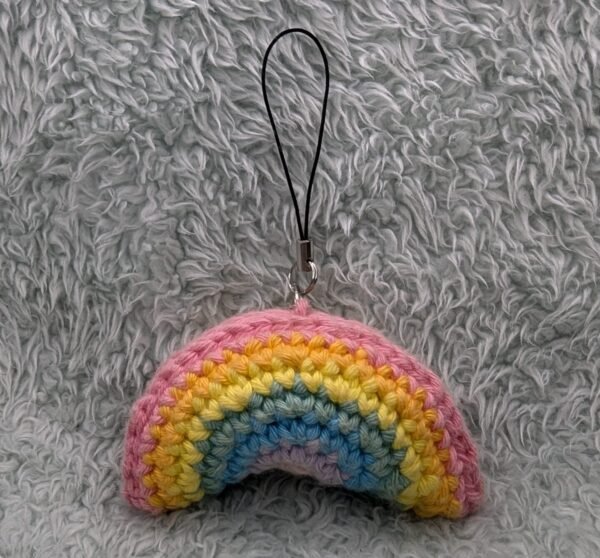 rainbow key chain